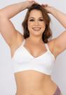 Kit 3 Sutiãs Plus Size Poliamida Sem Bojo Alça Reforçada