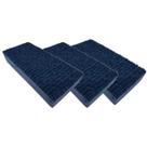 Kit 3 Taco Carpete Para Descontaminação Pesada Vonixx