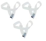 Kit 3 Talabartes Simples para Lira 5 cm Branco SpankinG