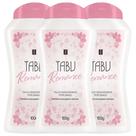 Kit 3 Talco Desodorante Perfumado Tabu Romance 100G - Dana
