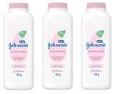 Kit 3 Talco Johnson & Johnson Baby Dermo Protetor 100g