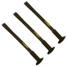 Kit 3 talhadeira aco 10 pol 25cm 14 mm c/ empunhadura hammer