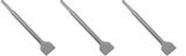 Kit 3 Talhadeiras Larga Com Encaixe Sds Plus 14*40*250mm