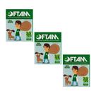 Kit 3 Tampão De Olho Protetor Ocular Pequeno Bege C/20 - Oftam