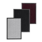 Kit 3 Tapete Entrada Antiderrapante Porta Capacho Lavanderia Escritório Emborrachado Externo Limpar