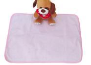 Kit 3 Tapetes Higiênico Lavável Rosa 200 Lavagens - 70x50cm - Base em Lona Impermeável