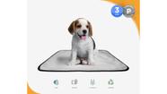 Kit 3 Tapetes Higiênicos Lavável Canino Cães Cachorro 50x60