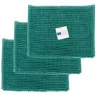 Kit 3 Tapetes Microfibra Antiderrapante Camesa 58X38 cm Kit 3 Tapetes Microfibra Antiderrapante Camesa 58X38 cm