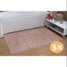 Kit 3 Tapetes Passadeiras 50 X 100 Classic Nude