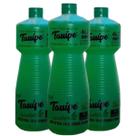 Kit 3 Tauipe Álcool Perfumado Eucalipto 1L Cada Limpeza e Higienização de Ambientes Aroma Refrescante Multiuso Uso Doméstico e Comercial Perfume