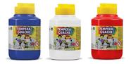 Kit 3 TEMPERA GUACHE Acrilex - 250ml - AZUL BRANCO VERMELHO Kit 3 TEMPERA GUACHE Acrilex - 250ml - AZUL BRANCO VERMELHO