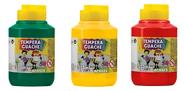 Kit 3 TEMPERA GUACHE Acrilex - 250ml - VERDE AMARELO VERMELHO - 02025 Kit 3 TEMPERA GUACHE Acrilex - 250ml - VERDE AMARELO VERMELHO - 02025