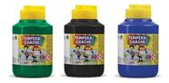 Kit 3 TEMPERA GUACHE Acrilex - 250ml - VERDE PRETO AZUL - 02025511 / 02025520 / 02025559 Kit 3 TEMPERA GUACHE Acrilex - 250ml - VERDE PRETO AZUL - 02025511 / 02025520 / 02025559