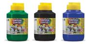 Kit 3 TEMPERA GUACHE Acrilex - 250ml - VERDE PRETO AZUL - 02025511 / 02025520 / 02025559 Kit 3 TEMPERA GUACHE Acrilex - 250ml - VERDE PRETO AZUL - 02025511 / 02025520 / 02025559