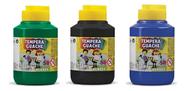 Kit 3 TEMPERA GUACHE Acrilex - 250ml - VERDE PRETO AZUL