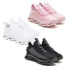 Kit 3 Tênis Masculino Evoltenn Esportivo Solado Trançado Rosa/Branco Kit 3 Tênis Masculino Evoltenn Esportivo Solado Trançado Rosa/Branco