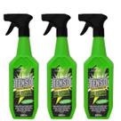 Kit 3 tenso limpa estofados sofá banco de carro pisos 500ml maxbio