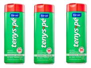 Kit 3 Tenys Pé Baruel Canforado Talco Para Os Pés 100g