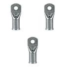 Kit 3 Terminais de Cobre Para Condutores Flexíveis TF-95-L-10 Furo 10,5mm Intelli