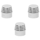Kit 3 Terminal de Ventilacao 50mm Tigre Anti Mal Cheiro