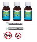 Kit 3 Termitrine 30ml Mata Baratas Formigas Pernilongos