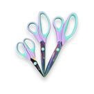 Kit 3 Tesouras De Titânio Princess Cabo Soft Corte Premium