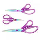 Kit 3 Tesouras De Titanium Titânio Corte E Costura Patchwork