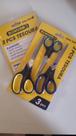 Kit 3 Tesouras Multiuso Resistente Aço Inoxidável