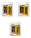 Kit 3 Testador De Cabos Rede E Telefonia Rj45/rj11 - Exbom