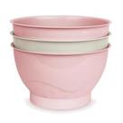 Kit 3 Tigelas Infantil Cajovil Rosa