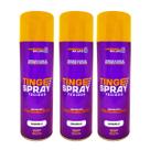 Kit 3 Tinta de Tecidos Roupas Estofados Carpetes Tingespray Tecidos 300ml
