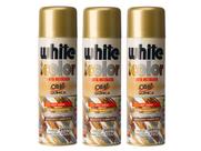 Kit 3 tinta spray dourado white color 340ml uso geral
