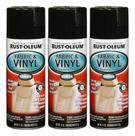 Kit 3 Tinta Spray Rust Oleum Tecido Couro Vinil Rust Oleum