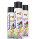 Kit 3 Tinta Spray Uso Geral Preto Semi Brilho Mundial Prime Kit 3 Tinta Spray Uso Geral Preto Semi Brilho Mundial Prime