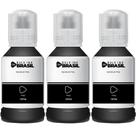 Kit 3 Tintas Para Epson L4160 L4150 T504 L6171 L6161 L6191 T504