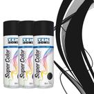 Kit 3 tintas spray preto fosco de uso geral 350 ml - TekBond - TekBond Kit 3 tintas spray preto fosco de uso geral 350 ml - TekBond - TekBond