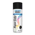 Kit 3 Tintas Spray Super Color Preto Fosco 350ml Tekbond