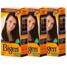 Kit 3 Tintas Tintura Coloração Em Pó Bigen - Selecione A Cor