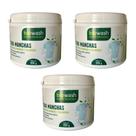 Kit 3 Tira Manchas de Roupas Biodegradável Natural Biowash 1050g