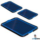 Kit 3 Toaletes Sanitário Ultracompra Pipi Dog Azul