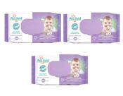 Kit 3 Toalha Umedecida Meu Bebê Soft 100 Un - Hygieline