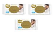 Kit 3 Toalha Umedecida Mili Love & Care 100 Unidades - Mili