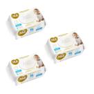 Kit 3 Toalha Umedecida Mili Love & Care 96 Unidades - Mili