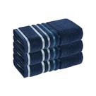 Kit 3 Toalhas Banhão Lumina Karsten 98% Algodão e Barra Elegante