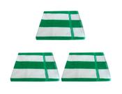 Kit 3 Toalhas Banho Para Praia Piscina - Verde - Lufamar Kit 3 Toalhas Banho Para Praia Piscina - Verde - Lufamar