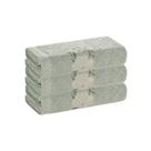 Kit 3 Toalhas Banho Yuna Karsten Fio Cardado e Maciez Extra
