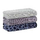 Kit 3 Toalhas de Banho Animal Print Buddemeyer