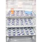 Kit 3 Toalhas de Geladeira Roxo Hortênsia