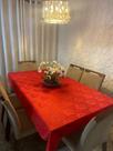 Kit 3 Toalhas de mesa jacquard luxo 6 cadeiras Para Cozinhas PREMIUM A PRONTA ENTREGA - AF ENXOVAIS
