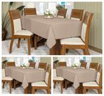Kit 3 Toalhas De Mesa Oxford Retangular 2,50x1,45m 8 Lugares Kit 3 Toalhas De Mesa Oxford Retangular 2,50x1,45m 8 Lugares